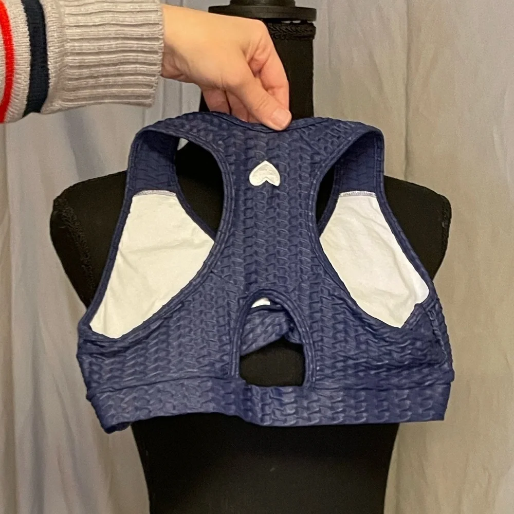 Booty by Brabants navy textured